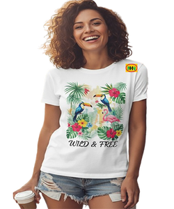 Muestra Gratuita de Camiseta Ecológica 100% Algodón para Mujer a un Precio Económico y Razonable de Bangladesh - Product Image 5