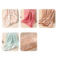 Couverture pour animaux de compagnie en velours super doux à motifs imprimés pour chiens et chats, tapis moelleux lavable multicolore pour toutes les saisons, vente en gros