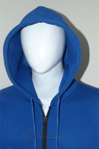 Heavyweight Royal Blue Tracksuit <b>Set</b> Unisex <b>Jogger</b> Hoodie Winter Wear 100% Organic Cotton Custom Logo Embroidery OEM ODM Low MOQ - Product Image 3
