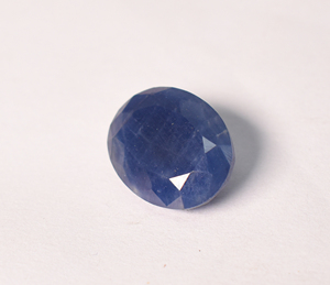 Dark <b>Blue</b> <b>Sapphire</b> Faceted Cut: 13.20 ct (Approx) Natural Untreated <b>Sapphire</b> Gemstone Oval 16.5X12.5X7 mm September Birthstone - Product Image 2