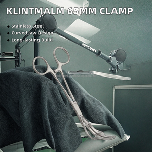 Klintmalm คีมปากแบนแบบโค้งออกแบบได้ตามต้องการเครื่องมือผ่าตัดด้วยมือขั้นตอนการปลูกถ่ายตับ CE Class - Product Image 3