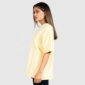 Camiseta Oversize de Algodón 100% de Manga Corta con Gráfico Personalizado, Logotipo Impreso, Sublimación, Bordado, Apliques, de Alto Gramaje, Lisa y de Estilo Urbano - Product Image 3