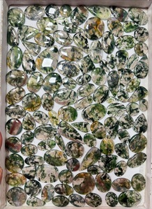 Top Quality Natural <b>Moss</b> <b>Agate</b> Cabochon Mix Shape and Size Wholesale Lot Cheapest Price Loose Gemstone for Jewelry Making - Product Image 4