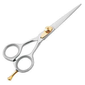 Tijeras de Peluquería Profesionales de Doble Apoyo para Dedos, con Borde de Cuchilla, de Acero Inoxidable, para Adelgazar el Cabello, con Logotipo Personalizado - Product Image 2