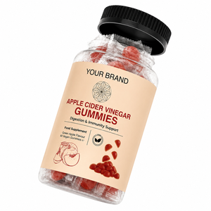 Gummies de vinaigre de cidre de pomme premium, saveur naturelle de fruits, texture moelleuse, contenant scellé, complément alimentaire - Product Image 4