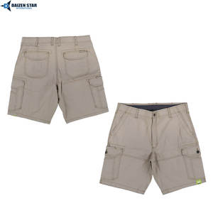 Pantalones Cortos Cargo Casuales de Lona para Hombre, Tejidos, Sólidos, Ligeros, Tácticos, de Cintura Alta, para Verano, Viajes, Trabajo, Aventura al Aire Libre - Product Image 3