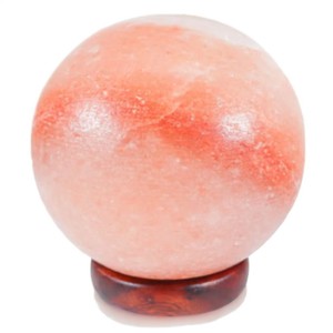 Elegante Lámpara de Cristal de Sal Rosa del Himalaya Hecha a Mano con Forma Geométrica y Detalles Tallados para Decoración del Hogar, Ambiente Relajante, Feng Shui - Product Image 2