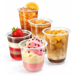 Gobelet esthétique en plastique PP polypropylène de qualité alimentaire en forme de U, 12 oz, pour menu de café, fabriqué en Indonésie - Product Image 6