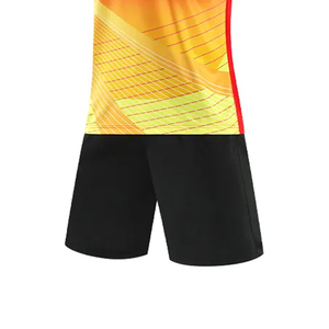 Conjuntos de Uniformes de Baloncesto Personalizados, Camisetas y Pantalones Cortos de Malla Transpirable, Impresión por Sublimación para Voleibol/Fútbol, Alta Calidad - Product Image 4