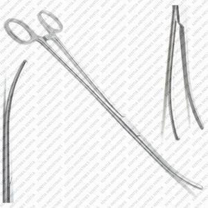 Pinces hémostatiques Rochester Pean 12 pouces courbées, pince chirurgicale, instrument vétérinaire, acier inoxydable, certifié CE, médical - Product Image 2