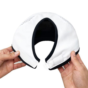 Unisex Black Baseball Cap With White Trim Mesh Panel Adjustable Sporty <b>Hat</b> For Outdoor Spring <b>Summer</b> Use - Product Image 3