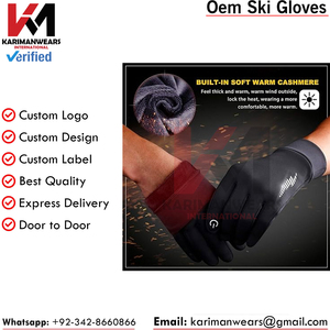 Guantes de Esquí Directo de Fábrica con Material Impermeable, Forro Térmico y Función Táctil, Proveedor OEM - Product Image 4