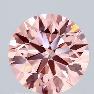 Redondo 1,45 Cts Fancy Intense Pink Diamante suelto VVS2 EX Ligero 7,22-7,25-4,50 62,1 55 - Product Image 1