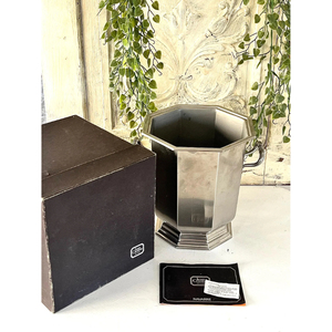 Hot Selling Bucket for Beer Bottle for Party Night Clubs Golden Finished Metal Champagne <b>Ice</b> Bucket Octagonal Shape Long Size - Product Image 2