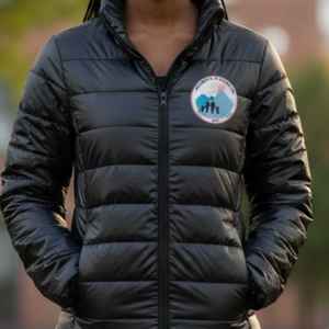 แจ็คแอนด์จิล ลอง แบล็ค แพ็คเคเบิ้ลแจ็คเก็ตผู้หญิง เสื้อโค้ทกันหนาวน้ำหนักเบาแบบควิลท์  เสื้อพัฟเฟอร์อุ่นๆ สำหรับเดินทาง ท่องเที่ยวกลางแจ้ง แฟชั่นเสื้อคลุม - Product Image 6