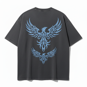 Camisetas Personalizadas de Marca, 100% Algodón, Estampado Digital Gráfico Extra Grande, para su Propio Logotipo, Material de Punto Largo - Product Image 2