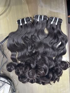 Extensiones de Cabello Humano Ondulado y Liso, Naturales, Ligeras, Ecológicas, en Paquete a Granel - Product Image 3