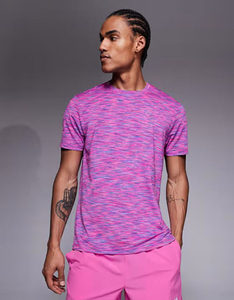 For Vintage Solid Outdoor T-shirt Men's New Style Merino Wool Antibacterial Quick-drying Hiking Short-sleeved O-Neck <b>Tshirts</b> - Product Image 1