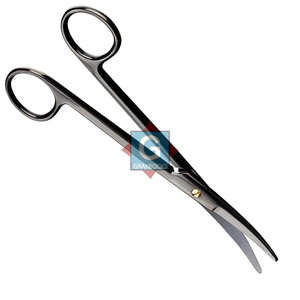 Ciseaux chirurgicaux professionnels en acier inoxydable pour salle d'opération, finition satinée, pour usage infirmier - Product Image 2