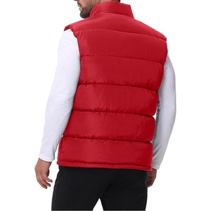 2025 New Arrival Men's Warn Winter Shiny Quilted Puffer Jacket <b>Windbreaker</b> Padded Thick <b>Black</b> Hooded Bubble - Product Image 4