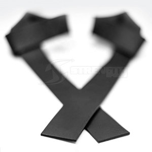 Sangles de musculation en cuir premium antidérapantes pour la musculation, le powerlifting et les exercices d'entraînement - Product Image 5