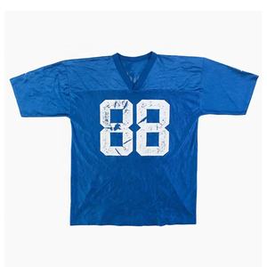 Uniformes de fútbol americano personalizados Sublimación Azul Fútbol Jerseys Tackle Twill Fútbol Jersey Precio bajo - Product Image 1