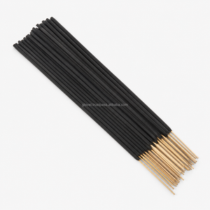 Bâtons d'encens noirs bruts de 12 pouces, charbon de bois Agarbatti, emballage en vrac, logo personnalisé, usine du Tamil Nadu, prix de gros, prière - Product Image 2
