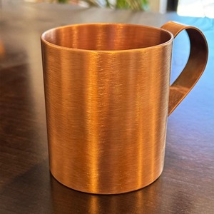 Mug en cuivre de qualité supérieure, design simple, pour cocktails et café, fabrication artisanale traditionnelle, tasse en cuivre simple - Product Image 4