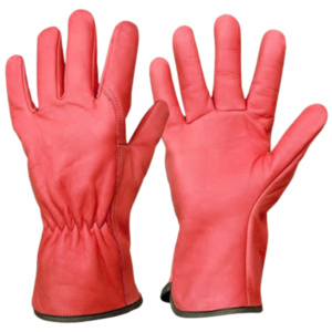 Premium Quality Reflective Safety Driving <b>Gloves</b> Breathable Goat Grain Leather CE Certified General Purpose Hand Protection - Product Image 5