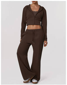 Signature Women Athletic Jogger <b>Set</b> Custom OEM Wholesale Factory Supplier USA Premium Trend Driven Activewear Collection - Product Image 4