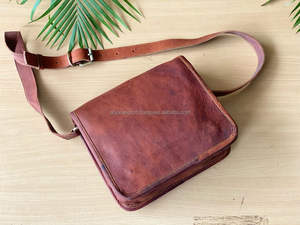 กระเป๋าใบเล็กหนังแพะกระเป๋าถือแฮนด์เมด - Product Image 6