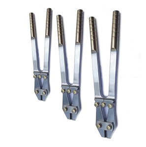 เครื่องตัดลวดทันตกรรม 3 ตำแหน่งขาจับ ด้ามจับแบบมีลายเงิน เครื่องมือผ่าตัดกระดูกแบบใช้มือ - Product Image 4