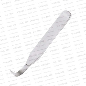 Tebbetts <b>Ribbon</b> Retractor 5" 12.5cm 7mm Wide <b>Thin</b> Flexible Blade Rhinoplasty Blepharoplasty Orbit Surgery Instrument by Vaslcare - Product Image 2