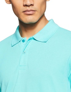 Été chaud 100% coton à manches courtes pour T-Shirt polo avec broderie de logo personnalisé tenue décontracté pour hommes avec étiquettes de vente chaude - Product Image 4