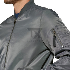 Professional <b>Men's</b> Bomber <b>Jacket</b> <b>for</b> Winter Latest Design Stand Collar Regular Fit Casual Style Front Logo Position Waterproof - Product Image 6