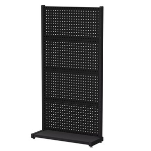 ชั้นวางแสดงสินค้าอุปกรณ์ฮาร์ดแวร์โลหะขัดเงาแบบตั้งพื้นสำหรับงานหนักแบบกำหนดเองได้ พร้อมช่องแสดงเครื่องมืออเนกประสงค์ - Product Image 3