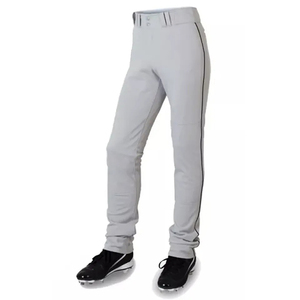 Venta al por mayor con MOQ bajo: Conjuntos de camisetas y pantalones de béisbol para deportes al aire libre, uniformes personalizados de béisbol y sóftbol unisex de manga corta. - Product Image 4