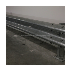 Sistema de Barrera de Seguridad Vial Galvanizado por Inmersión en Caliente, Tipo W, para Protección de Carreteras y Prevención de Colisiones - Product Image 1