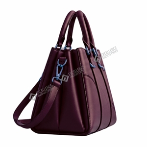 Bolso de Mano de Cuero para Mujer, Elegante Bolso Tote Estructurado con Asas Dobles y Correa de Hombro Ajustable - Product Image 4