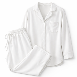 Ensembles de pyjamas en coton biologique personnalisés en gros pour femmes - Fournisseur direct de vêtements de nuit OEM - Product Image 3