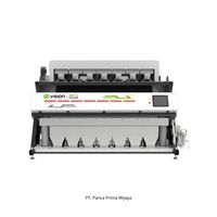 Trieuse chromatique industrielle Vision XR7-Z PRO de haute qualité |   Gamme de capacité de 2100 à 7000 kg/h |   Système de tri optique CCD