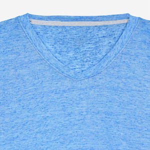 T-shirts pour hommes 100% Coton, coupe ajustée, manches courtes, infroissables, imprimés, vierges, couleur unie, personnalisables avec logo et marque, vente en gros - Product Image 4