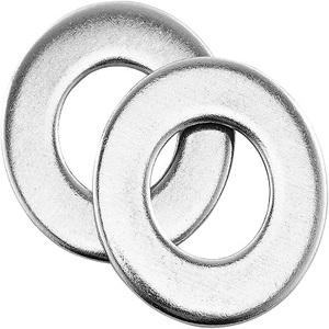 Rondelle plate ISO 2016, ISO 7089, DIN 125, DIN 9021, DIN 7093, DIN 440, plate, noire, finition zinguée, galvanisée à chaud - Product Image 4