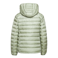 Veste matelassée épaisse pour femme Muzamin Apparel - Réversible, coupe-vent, écologique, séchage rapide, manteau d'automne à manches longues
