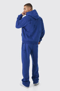 Conjunto de Sudadera con Capucha y Pantalones Deportivos de Algodón para Hombre, Personalizado con Logotipo, Ecológico, Transpirable, Resistente y Casual - Product Image 2