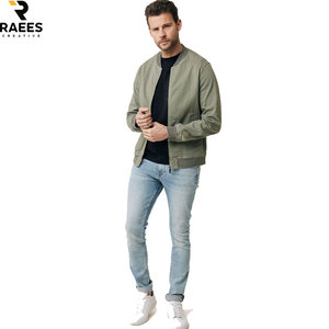 Blouson Bomber Décontracté Style Pro Coupe Ergonomique Fournisseur en Gros Blouson Aviateur en Cuir Véritable Design Poignets Côtelés Haut de Gamme - Product Image 1