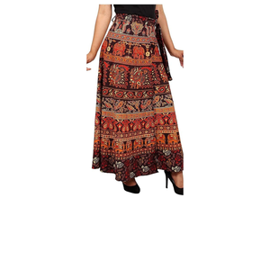 Minifalda de seda de estilo bohemio, capa escalonada, larga y fluida, cómoda, de seda fluida, ropa de verano para mujer - Product Image 6