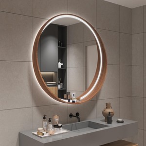 Acacia Wood wooden <b>wall</b> <b>mirrors</b> OEM Custom Wholesale | Aqdus Saleem India - Product Image 1