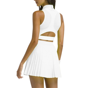 Tenue de tennis sur mesure pour femmes, respirante, avec short intégré, pour joueuses professionnelles et amatrices - Product Image 2
