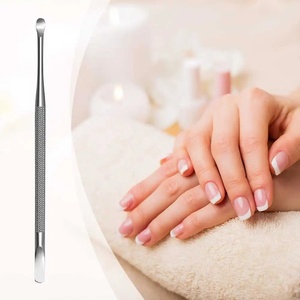 Herramienta Empujadora de Cutículas de Acero Inoxidable de Doble Punta A y S Network, Punta Plana y Redondeada, para Manicura, Cuidado de Cutículas, Reutilizable, S&S-PNC-012 - Product Image 3